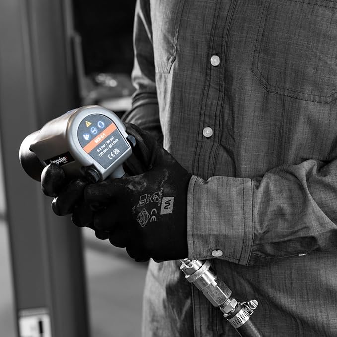 Martins Industries Impulse 1/2" Classic Impact Wrench 531 ft-lb, Twin Hammer Mechanism, 5-Speed, Forward-Reverse, Ergonomic Handle