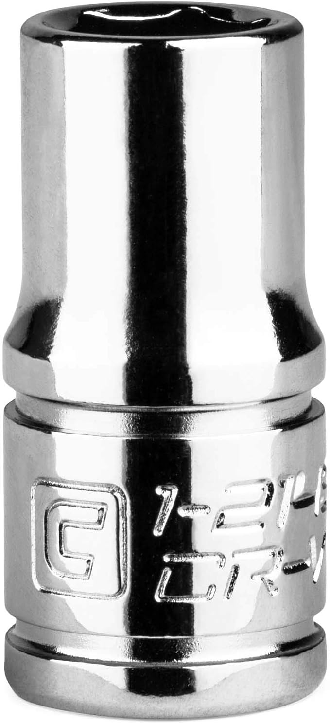 Capri Tools 7 mm Shallow Socket, 1/4-Inch Drive, 6-Point, Metric