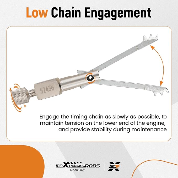 maXpeedingrods EN-52436 Timing Chain Tensioner Retention Tool for Buick Angkewei 2.0 LSY, for Cadillac XT4 2.0LT LSY 2019+, for GMC Sierra 2.7LT L3B 2019+, for Chevrolet Silverado 2.0LT RPO LSY