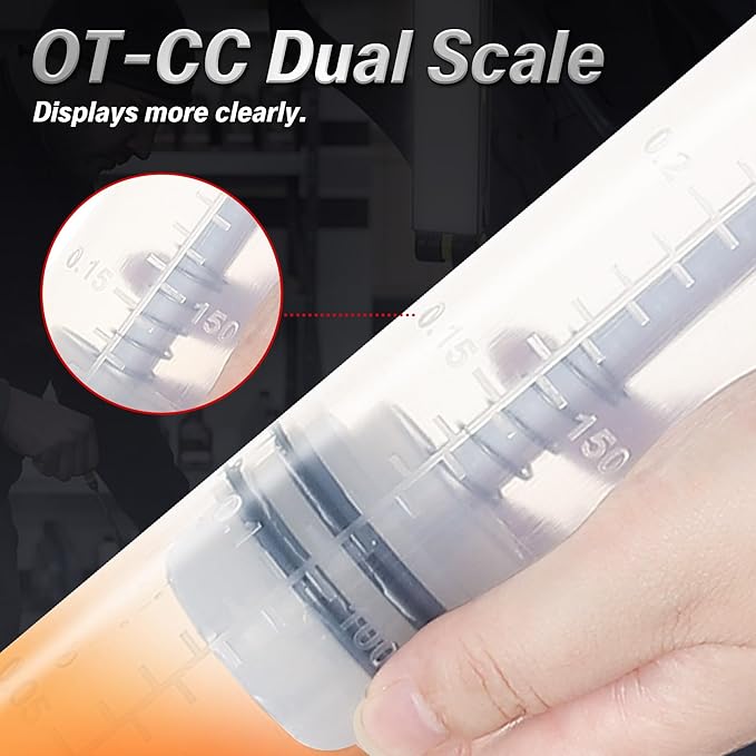 Oil Extractor Pump - 500CC Manual Liquid Extractor, Multi-Function Car Oil Pump, Liquid Transfer Pump, with Two Extension Tubes and Replacement Rubber Rings