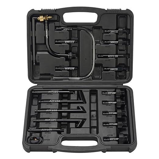 20pcs ATF Adapter Transmission Fluid Fill Adapter Transmission Fluid Oil Refilling Connector Tool Kit ATF Filler