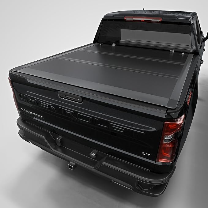 Low Profile Tri-fold Truck Bed Tonneau Cover Compatible with 2019–2026 Chevy/GMC Silverado/Sierra 1500 | 6'7" (79.4") Bed | CFLPX030