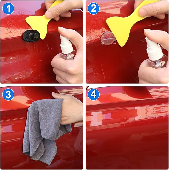 Super PDR Paintless Dent Repair Kit - 42Pcs Car Dent Puller for Small and Medium Car Dents and Ding Auto Dent Remover Tools