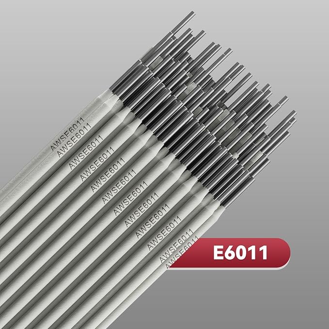 ARCCAPTAIN E6011 Welding Rod 3/32" 10LB Carbon Steel Welding Sticks Electrodes, Welding Rods ARC Welding Equipment