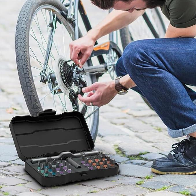 Toolsons Multitool Set, Upgrade 42 in 1 Magnetic Screwdriver, Screw Driver, 24 in 1 dly screwdriver set magnetic compact and portable ratchet screwdriver