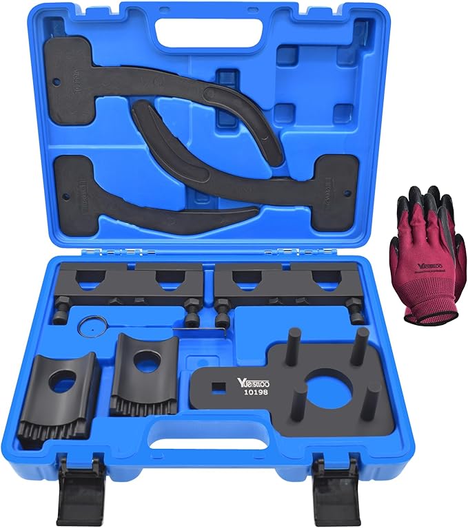 Camshaft Phaser Timing Chain Tool, Camshaft Holding Tool Crankshaft Pulley Wrench Compatible with VW Chrysler Dodge 3.6L Pentastar Engine, Replace 10369 10200A 10202 10198A 2025200090