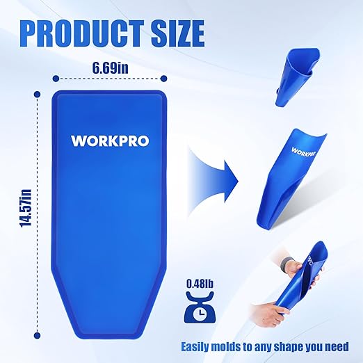 WORKPRO 12-inch Oil Filter Plier and Flexible Oil Funnel Set for Quick and Clean Automotive Oil Change, Durable Silicone Funnel with Shape Retention, Adjustable Anti-Slip Oil Wrench for Effortless Use