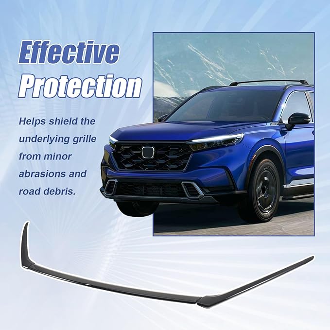 Front Grill Black Trim for Honda CRV 2023-2026 Grille Chrome Delete