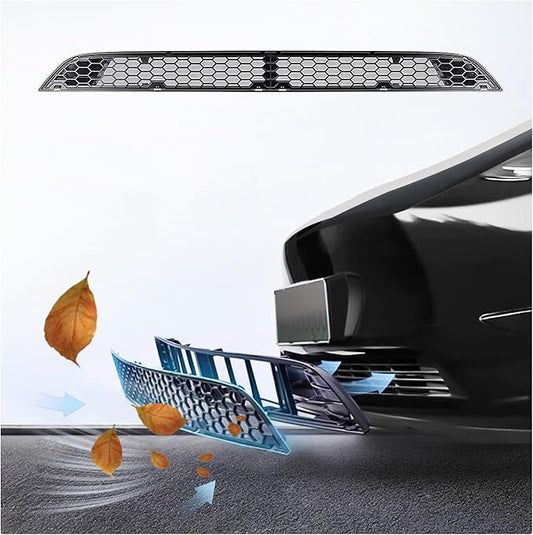 Front Grille Mesh Inserts for Tesla Model Y 2021-2024, Grille Grid Inserts compatible with Tesla Model Y, Front Grille Mesh Inserts for Tesla Model Y Accessories（High Ventilation)