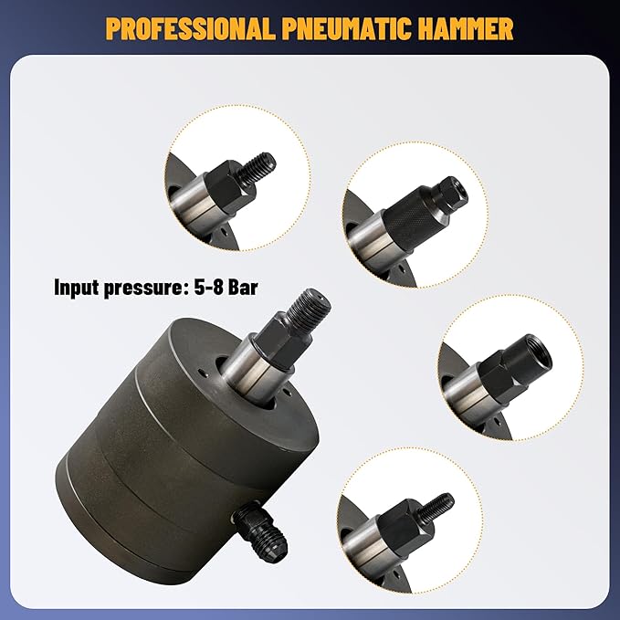 Pneumatic Injector Puller Diesel Injector Puller Kit for Diesel Engines, Diesel Injector Extractor Tool