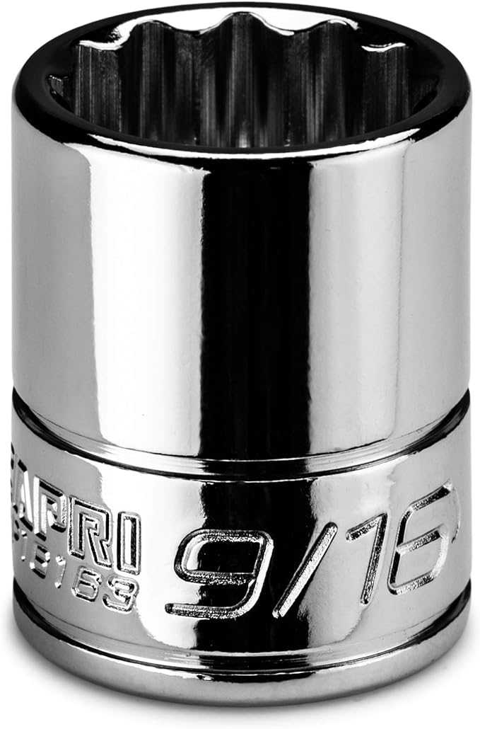 Capri Tools 9/16 in. Shallow Socket, 1/4 in. Drive, 12-point, SAE