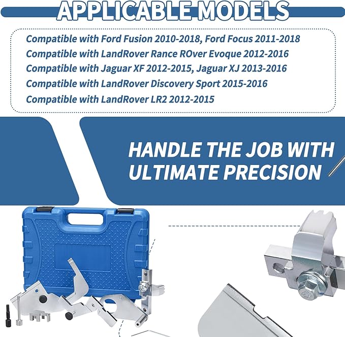 Engine Camshaft Timing Locking Tool Set Compatible with Mondeo Focus 2.0 SCTi Ecoboost 303-748 Engine Timing Tool Cam Timing Locking Tool Kit