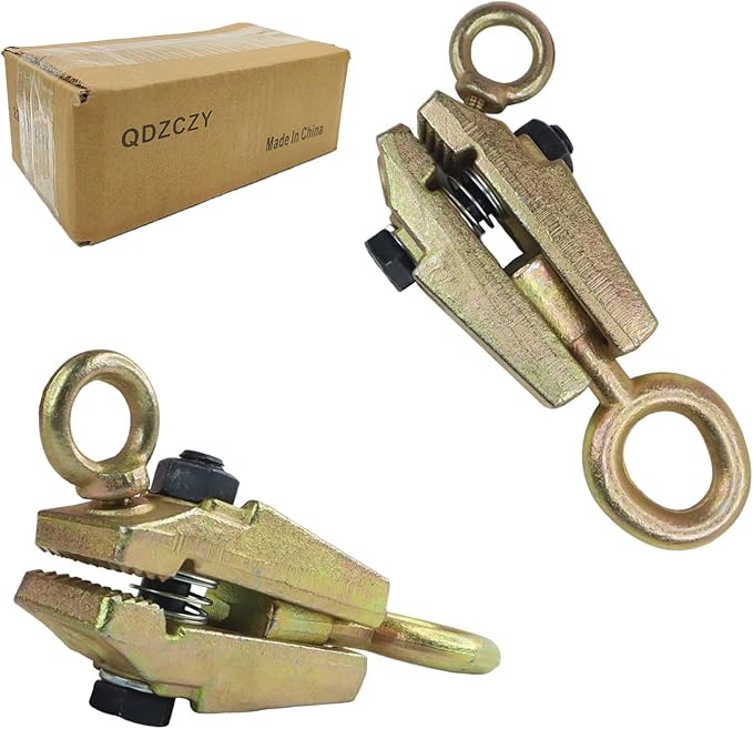 2-Pack Auto Body Repair Pull Clamp Tool Kit 5 Ton 2 Way Self Pull Clamp Repair Tool Automobile Sheet Metal Maintenance Tool