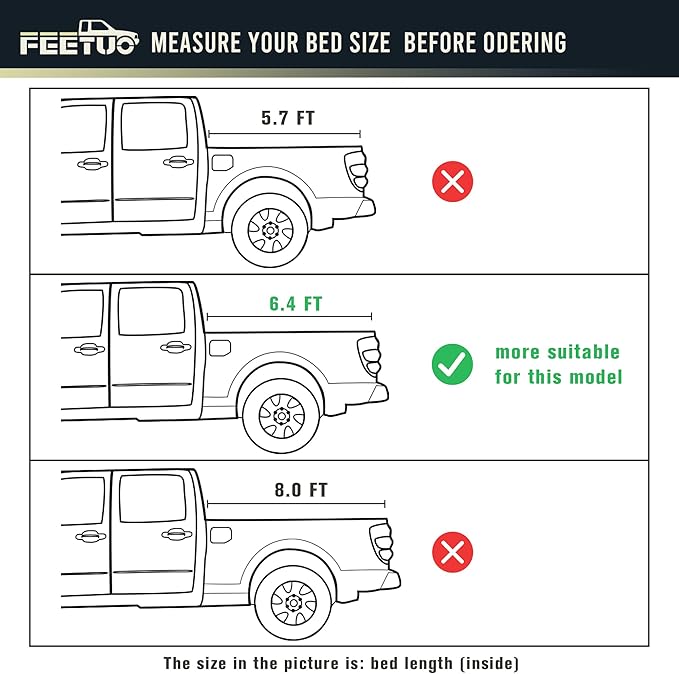 Soft Roll-Up Tonneau Cover Truck Bed for 2019-2025 Ram 1500 New Body (NOT FIT 19-24 Classic) with 6.4ft(76.3in) Bed w/o Rambox