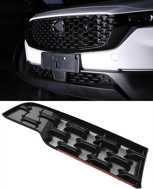Matte Black 2nd Gen Grill Inserts Fit for Mazda CX50 CX-50 Hybrid 2025 2024 2023 All Models, Water Tank and Radiator Protector Front Bumper Grille Mess for 2026 Mazda CX 50 Accessories