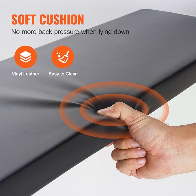 VEVOR Under Dash Creeper, 40 in, 330 lbs Load Capacity Rolling Mechanic Garage Creeper, 20.3-27.4 in Height Adjustable, Laying Down or Upright Inside of Car or Truck, Easy Fold Support for Garage Shop