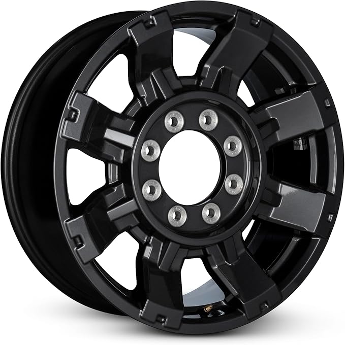 For 2023-2025 Ford F-250 20 Inch Powder-Coated Black Alloy - Genuine OEM Take-Off Rim - Road Ready Truck Wheel