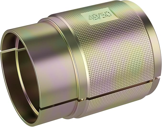 Moker Fork Seal Driver 49-50mm，Motorcycle Fork Oil Seal Driver Tool，Split Design， Helps to Insert a New Seal into a Fork Without Damage