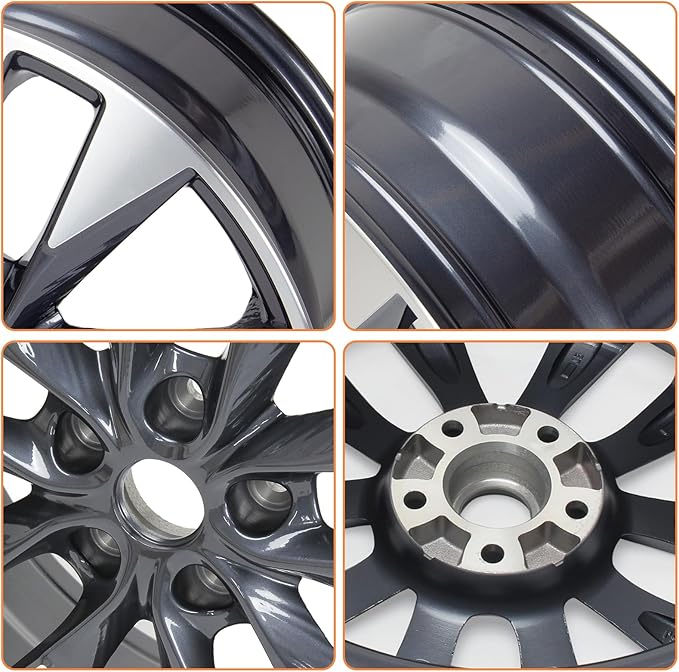 17'' x 6.5'' Aluminum Alloy Replacement for OE Wheel Rim Compatible with Nissan-Sentra 2016-2019 - 62730