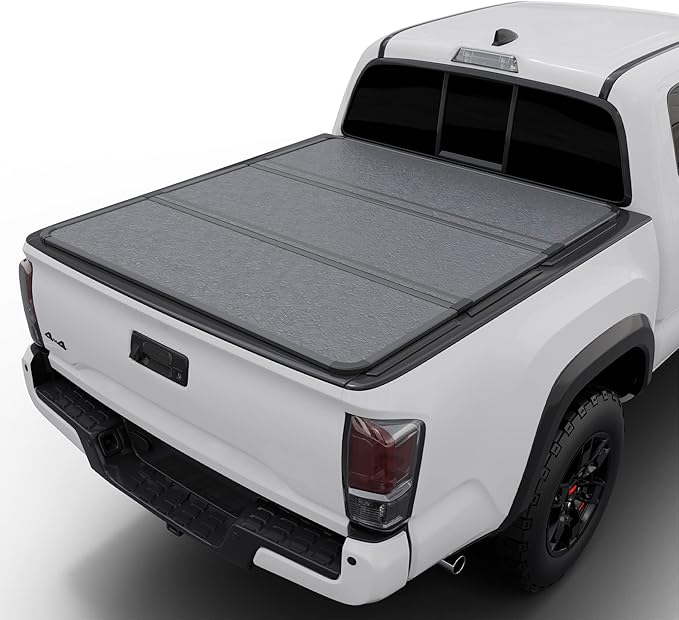 Hard Folding Truck Bed Tonneau Cover|THTF033|Fits 2005-2026 Nissan Frontier 5ft Bed (60")