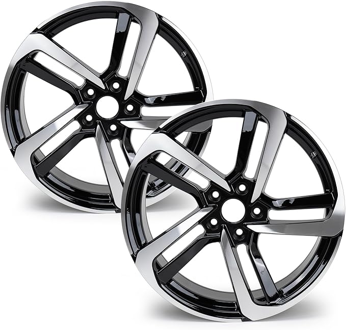 New 19'' x 8.5" Aluminum Alloy Replacement for OE Wheel Rim Compatible with Honda Accord 2018-2022, Fits for Front or Rear Wheel, 2 Sets