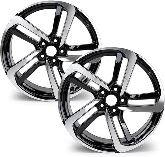 New 19'' x 8.5" Aluminum Alloy Replacement for OE Wheel Rim Compatible with Honda Accord 2018-2022, Fits for Front or Rear Wheel, 2 Sets