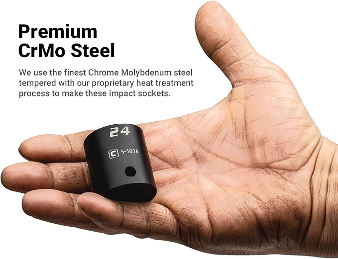 1/2 in. Drive 15 mm 6-Point Metric Shallow Impact Socket