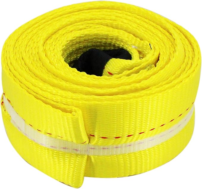 HFS(R) Yellow Tree Saver, Winch Strap, Tow Strap 30,000 Pound Capacity (3X20FT)
