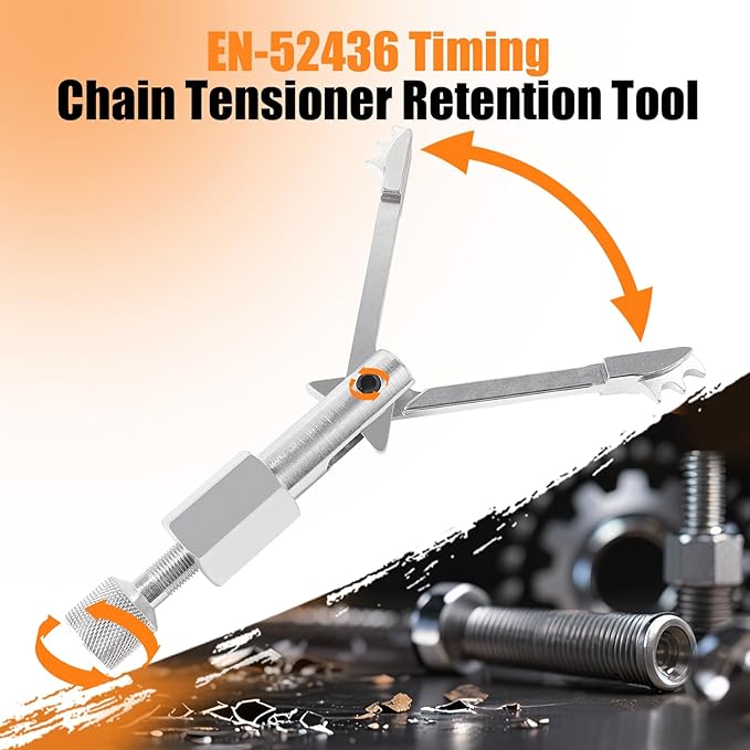 EN-52436 Timing Chain Tensioner Tool for 2.0L LSY 2.7L L3B Engines Camshaft Actuator Removal Tool GM Silverado/Sierra/XT4