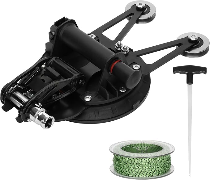 Auto Windshield Glass Removal Tool Kit with Heavy-Duty 200mm Suction Cup, 580lbs Load Capacity, Self-Locking System & 1.2mm Thick Reinforced Cutting Wire for Fast and Safe Glass Separation