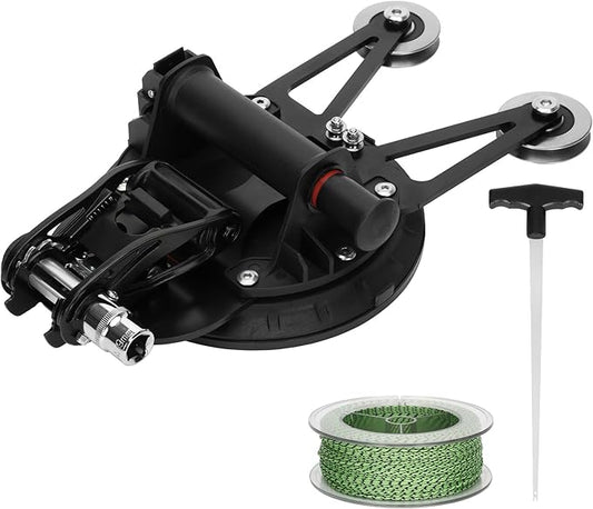 Auto Windshield Glass Removal Tool Kit with Heavy-Duty 200mm Suction Cup, 580lbs Load Capacity, Self-Locking System & 1.2mm Thick Reinforced Cutting Wire for Fast and Safe Glass Separation