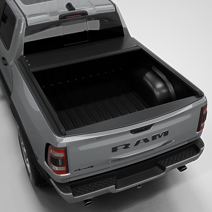 Aluminum Retractable Tonneau Cover Fits 2019-2026 Ram 1500 5.7' Bed Without Ram Box (67.4")
