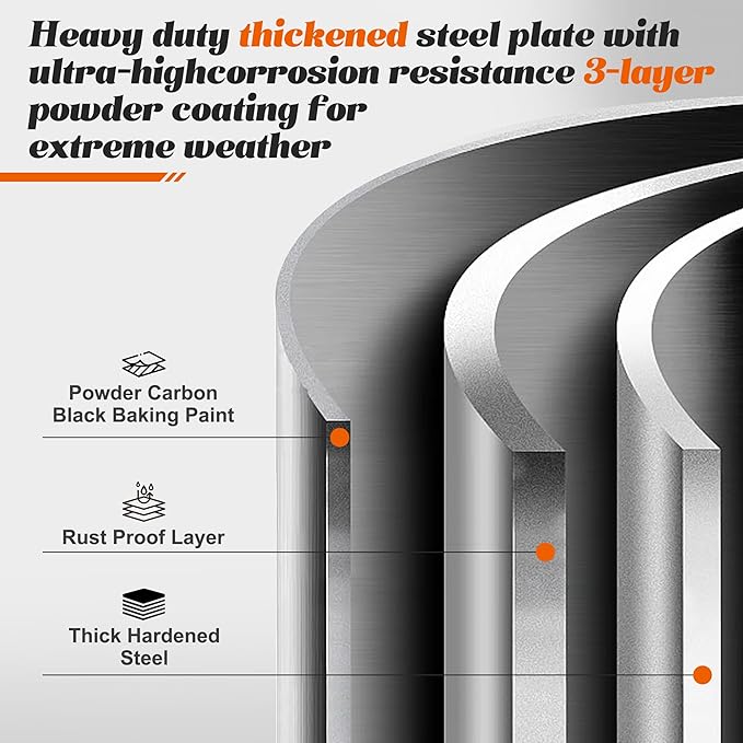 Upgraded Trailer Lock Fits 2 5/16 Inch Couplers, Heavy Duty Trailer Hitch Locks, Upgraded Anti-Theft Structure Coupler Lock, Security Trailer Locks Ball Hitch for RV, Boat, Truck, Trailer