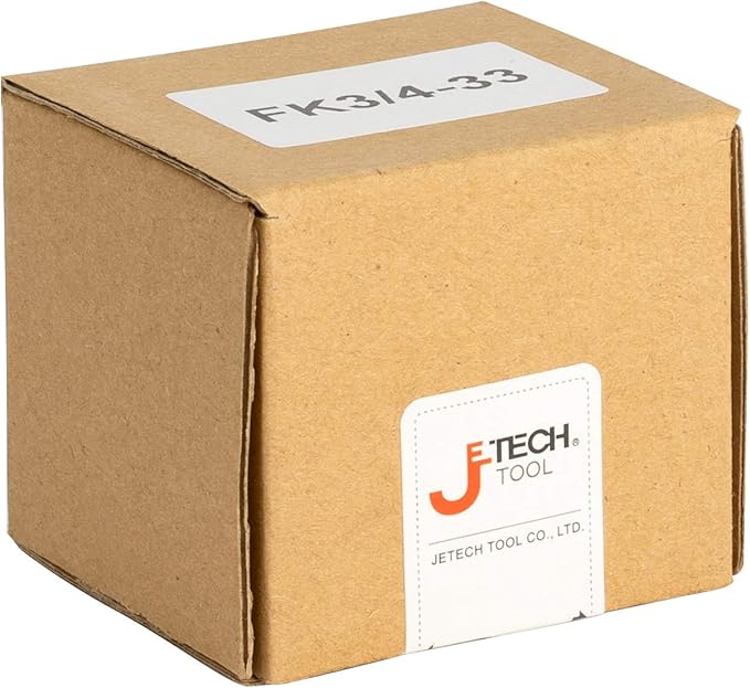 Jetech 3/4 Inch Drive 33mm Standard Impact Socket, Made with Chrome Molybdenum Alloy Steel, Heat Treated, 6-Point Design, Metric