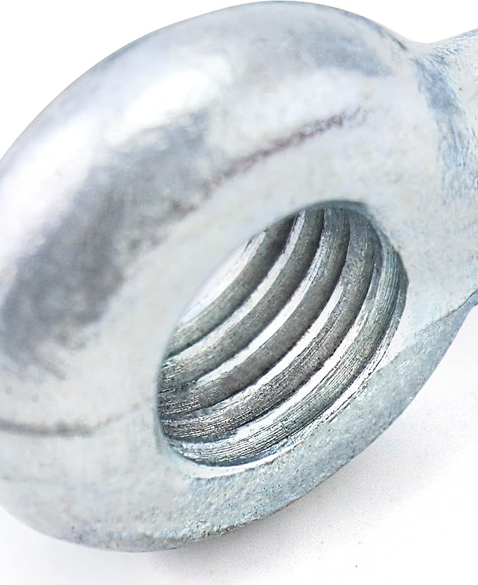 QWORK 5/8" Anchor Shackle Carbon Steel Screw Pin, 10 Pack Heavy Duty D Ring Shackle, 6,500 lbs Shackles for Tow Strap Winch Off Road Vehicle Recovery