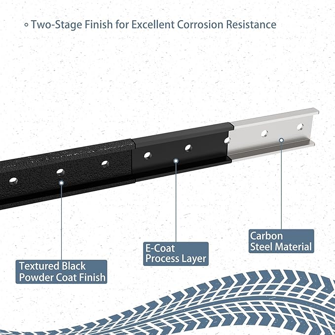 Hooke Road Truck Bed Auxiliary Mounting Brackets Kit for 2015-2022 Chevrolet Chevy Colorado & GMC Canyon, Only Work with Hooke Road New Gen Overland Bed Rack