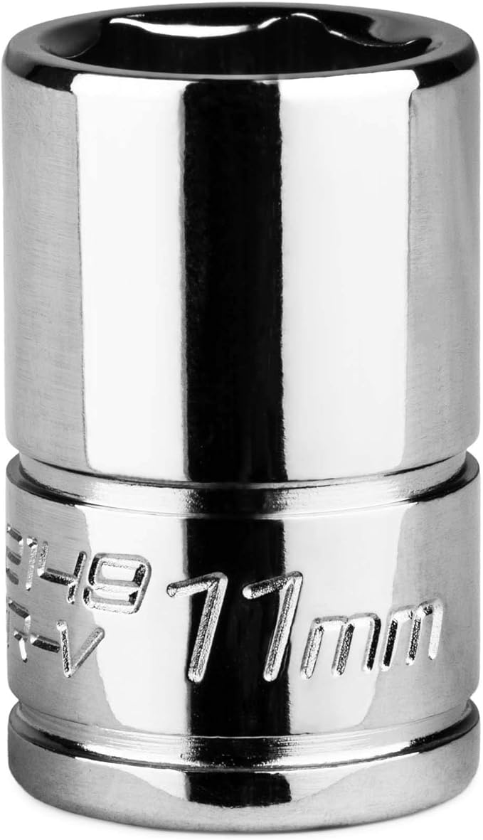 Capri Tools 11 mm Shallow Socket, 1/4-Inch Drive, 6-Point, Metric