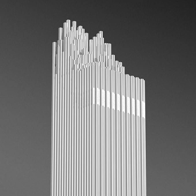 TOOLIOM Aluminum TIG Welding Rod ER4043 Welding Wire Filler Rod 1/8"(3.2mm) x 16" 5LB