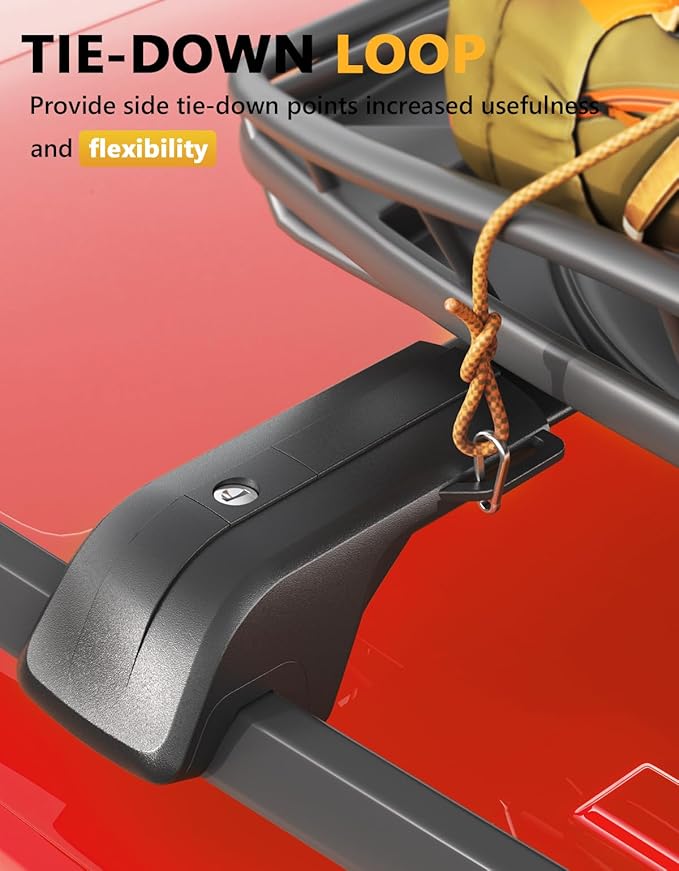 Tuyoung 330lbs Lockble Roof Rack Cross Bars Compatible with Subaru Outback Wilderness 2022-2026 (Only Fit Wilderness), All Aluminum Heavy Duty Crossbars Rooftop Kayak Luggage Racks