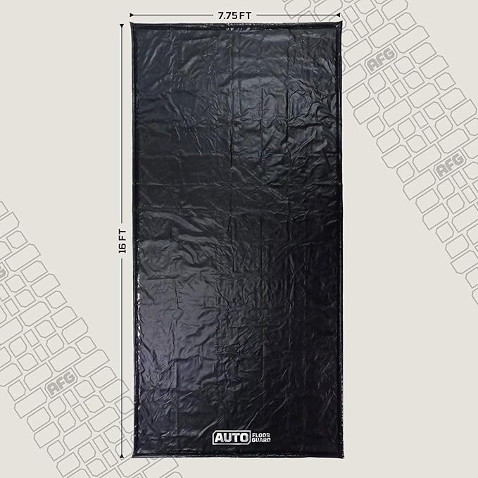 AutoFloorGuard Heavy-Duty Garage Containment Floor Mat for Compact Vehicles, 7’9″ x 16′