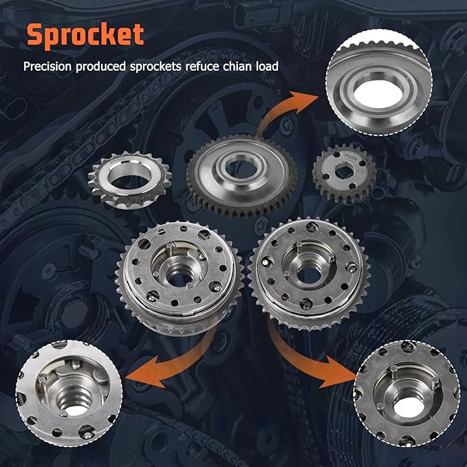 N26 N20 Oil Pump Timing Chain Kit & Camshaft Sprockets Fits for 328 428 528 X3 X5 2.0 N26 N20 Engine Aftermarket Parts