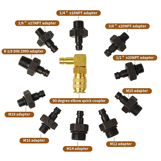 Oil Pressure Tester Tool, Oil Pressure Gauge kit, 0-140 PSI PressureTestDiagnostic Tools, Engine Oil Pressure Tester Tool kit, for car Truck