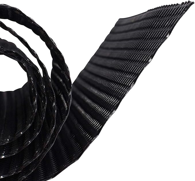 AggAuto 47x16 inches Car Pickup Truck Grill Mesh Spoiler Bumper Vent Aluminum Alloy Automotive Grille Insert Air Intake Racing Rhombic Hole 10x20mm Black