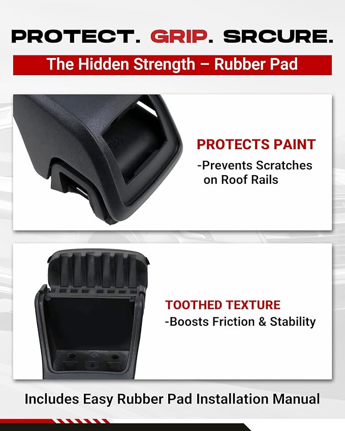 HEKA Roof Rack Cross Bars Fit for KIA Carnival 2022 2023 2024 2025 2026 with Raised Side Rails, Luggage Crossbars Cargo Bag Carrier Aluminum Rooftop Set Canoe Rooftop Black