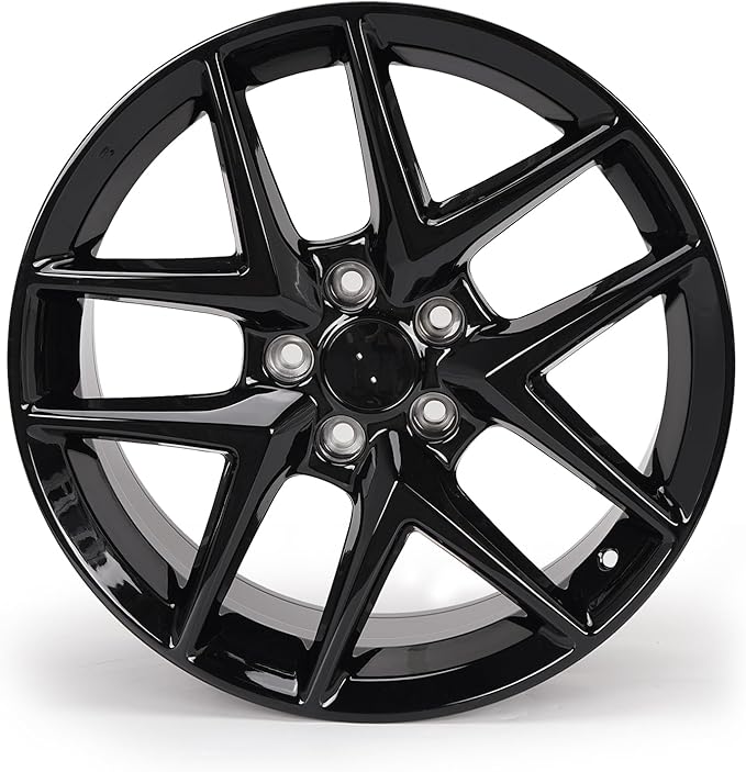 New 18" x 8" Aluminum Alloy Replacement for OE Wheel Rim Compatible with Honda Civic 2016-2024, Gloss Black, PCD 5x114.3
