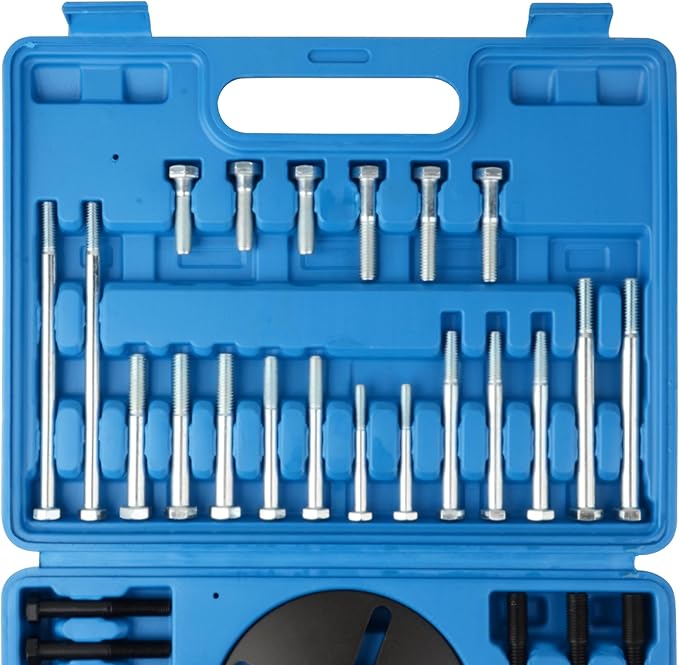 DAYUAN Harmonic Balancer Puller Removal & Installation Tool Kit Flywheel Remover Crankshaft Pulley Removal Steering Wheel Pulling Set