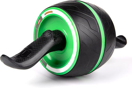 Ab Roller Wheel with Knee Pad Mat,Automatic Rebound Abdominal Wheel Abs Workout Equipment,Home Gym Equipment,No Noise Ab Wheel for Men&Women Abdominal