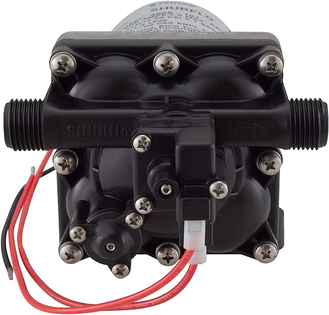 SHURFLO 4008-101-A65 New 3.0 GPM RV Water Pump Revolution, 12V