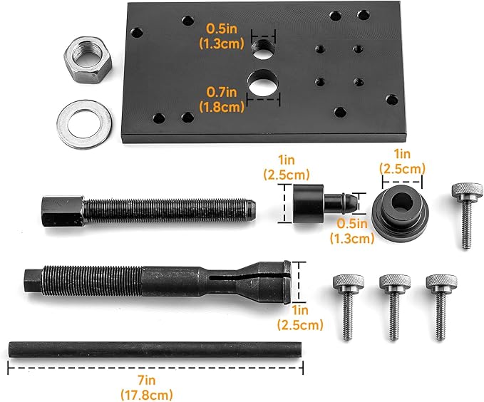 Wsays Inner Camshaft Bearing Installer and Puller Tool Compatible with Harley Fit M8 Eight Engines Remover Tool 2017-2025