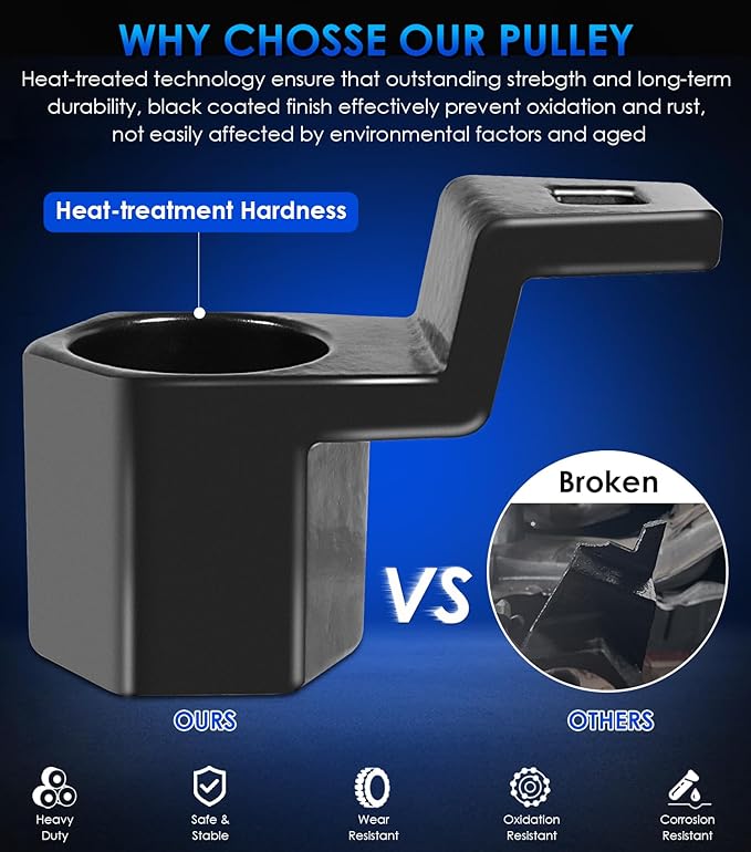 Yoursme 50mm Crankshaft Crank Pulley Wrench Holder Tool Removal Holding Spanner for Honda and Acura Engines